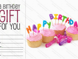 Online Gift Cards for Birthdays Celebration Birthday Gift Certificate Template