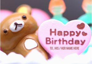 Online Happy Birthday Card with Name Edit Happy Birthday Wishes Card with Name Edit