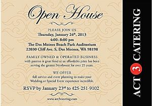 Open House Birthday Party Invitation Wording Open House Invitation Wording Party Depict Cute