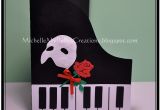 Opera Birthday Card Michellemybelle Creations Phantom Of the Opera Invites