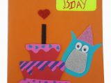 Order A Birthday Card Online Rmantra Handmade Birthday Card with Cake Buy Online at
