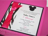 Order Birthday Invitations Online Fabulous Custom order Minnie Mouse Invitations by Rustic
