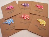 Origami for Birthday Cards New Baby Happy Birthday origami Elephant Card Baby Boy or