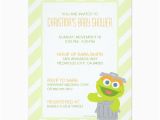 Oscar the Grouch Birthday Invitations Oscar the Grouch Baby Shower Invite Zazzle