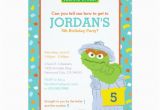 Oscar the Grouch Birthday Invitations Oscar the Grouch Birthday Card Zazzle