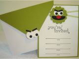 Oscar the Grouch Birthday Invitations Oscar the Grouch Sesame Street Birthday Invitation 1