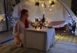 Outdoor Birthday Gifts for Him Cozy Romantic Surprise Birthday Dinner In the Tent at Home