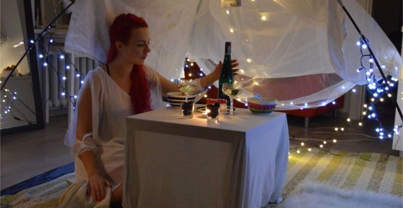 Outdoor Birthday Gifts for Him Cozy Romantic Surprise Birthday Dinner In the Tent at Home