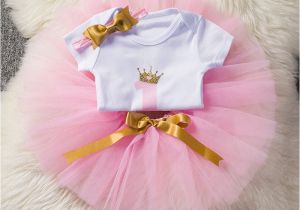Outfits for 1 Year Old Birthday Girl Aini Babe Baby Girl 1st Birthday Outfits One Year Old