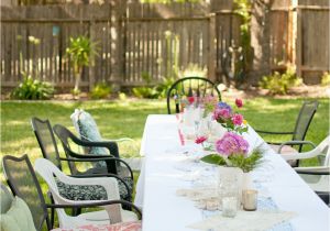 Outside Birthday Party Decorations Backyard Birthday Party Ideas Marceladick Com