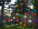 Outside Birthday Party Decorations Diy Outdoor Party Decorations Waterproof Pom Poms Doin