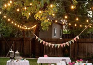 Outside Birthday Party Decorations Domestic Fashionista Backyard Birthday Fun Pink