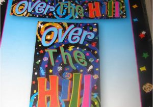 Over the Hill Birthday Decorations Over the Hill Birthday Door Cover and Banner Party