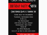 Over the Hill Birthday Invitation Templates 50th Birthday Party Invitation Over the Hill Zazzle Com