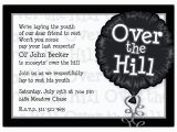 Over the Hill Birthday Invitation Templates Over the Hill Photo Birthday Invitations Paperstyle