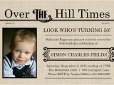 Over the Hill Birthday Invitations 50th Birthday Invitations Over the Hill Times 50th
