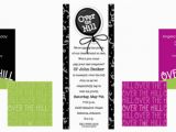 Over the Hill Birthday Invitations Over the Hill Gag Gifts Gift and Baskets Ideas