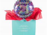 Overnight Birthday Gifts for Him 21st Birthday Balloon Gift Delivered Next Day