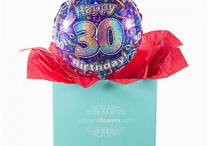 Overnight Birthday Gifts for Him 30th Birthday Balloon Gift Delivered Next Day