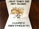 Overwatch Birthday Card Pretty Happy Birthday Cards