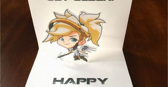 Overwatch Birthday Card Pretty Happy Birthday Cards