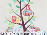 Owl 1st Birthday Party Decorations Kara 39 S Party Ideas Twin Owls 1st Birthday Party Kara 39 S