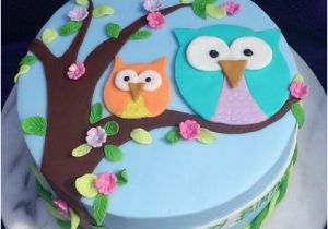 Owl Birthday Cake Decorations Owl Birthday Cakes Happy Birthday