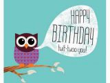 Owl Birthday Card Sayings the Gallery for Gt Owl Happy Birthday Card