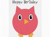 Owl Birthday Card Sayings the Gallery for Gt Owl Happy Birthday