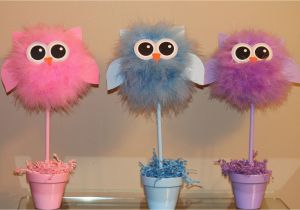 Owl Birthday Decoration Ideas Owl Centerpiece and Party Decoration Choice Of One
