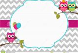 Owl Birthday Invitation Template 40th Birthday Ideas Owl Birthday Invitation Template Free