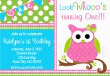 Owl Birthday Invitations Girl Birthday Party Invitations Girls Owl Birthday Party