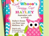 Owl Birthday Invitations Girl Girl Owl Invitation Printable Birthday or Baby Shower