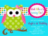 Owl Birthday Party Invites Owl Birthday Invitations Printable or Printed Invite