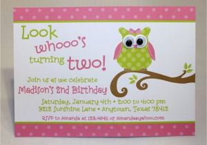 Owl themed Birthday Invitations Cute Owl Birthday Party Invitation 1 00 Each by Pmcinvitations