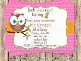 Owl themed First Birthday Invitations 1st Birthday Ideas Girls Owl themed First Birthday Party