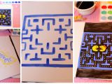 Pac Man Birthday Card Doo Dah Happy 30th Jeff Handmade Pac Man Birthday Card