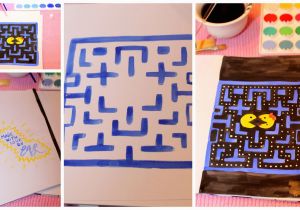 Pac Man Birthday Card Doo Dah Happy 30th Jeff Handmade Pac Man Birthday Card