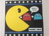 Pac Man Birthday Card Pac Man Birthday Card Cards by Me Pinterest Men