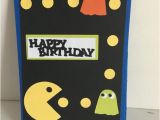 Pac Man Birthday Card Pac Man Birthday Card From Luv2scraptreasures On Etsy Studio