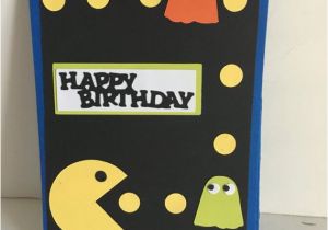 Pac Man Birthday Card Pac Man Birthday Card From Luv2scraptreasures On Etsy Studio