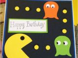 Pac Man Birthday Card Retro Pac Man Birthday Card