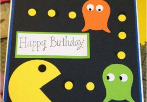 Pac Man Birthday Card Retro Pac Man Birthday Card