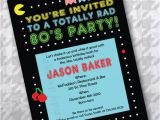 Pac Man Birthday Invitations 174 Best Images About Disco Party Ideas On Pinterest