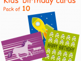 Packs Of Birthday Cards Kids 39 Birthday Pack B Packs Of Cards