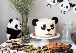 Panda Bear Birthday Decorations A Gorgeous Last Minute Panda First Birthday Party Savvy
