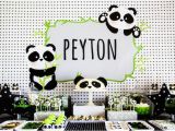 Panda Bear Birthday Decorations Kara 39 S Party Ideas Panda Bear Quot Panda Monium Quot Birthday