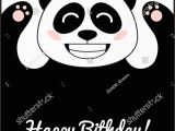 Panda Birthday Card Template Panda Birthday Card Template Happy Birthday Wishes