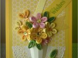 Paper Birthday Cards Online Handmade Yellow Greeting Paper Quilling Card Quot Best Wishes