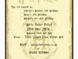 Papyrus Birthday Invitations Harry Potter Invitation Template Accurate 9 Invitations